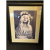 Image 1 : CHRISTINA AGUILARA SIGNED AND CUSTOM FRAMED 8 X 10 (RA COA)