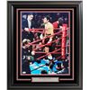 Image 1 : OSCAR DE LA HOYA SIGNED AND CUSTOM FRAMED 16 X 20 DISPLAY (PSA COA)