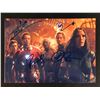 Image 1 : AVENGERS CAST SIGNED 8 X 10 (RA COA)