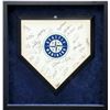 Image 1 : 2006 Seattle Mariners Team Autographed Framed 19x19 Home 32 Signatures (ichiro,) Beckett COA