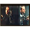 Image 1 : JOHN TRAVOLTA AND NICHOLAS CAGE SIGNED FACE OFF 8 X 10 (RA COA)