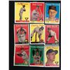 Image 1 : 1958 TOPPS BASEBALL CARD LOT