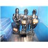 Image 1 : 3 Metal Knight Statues