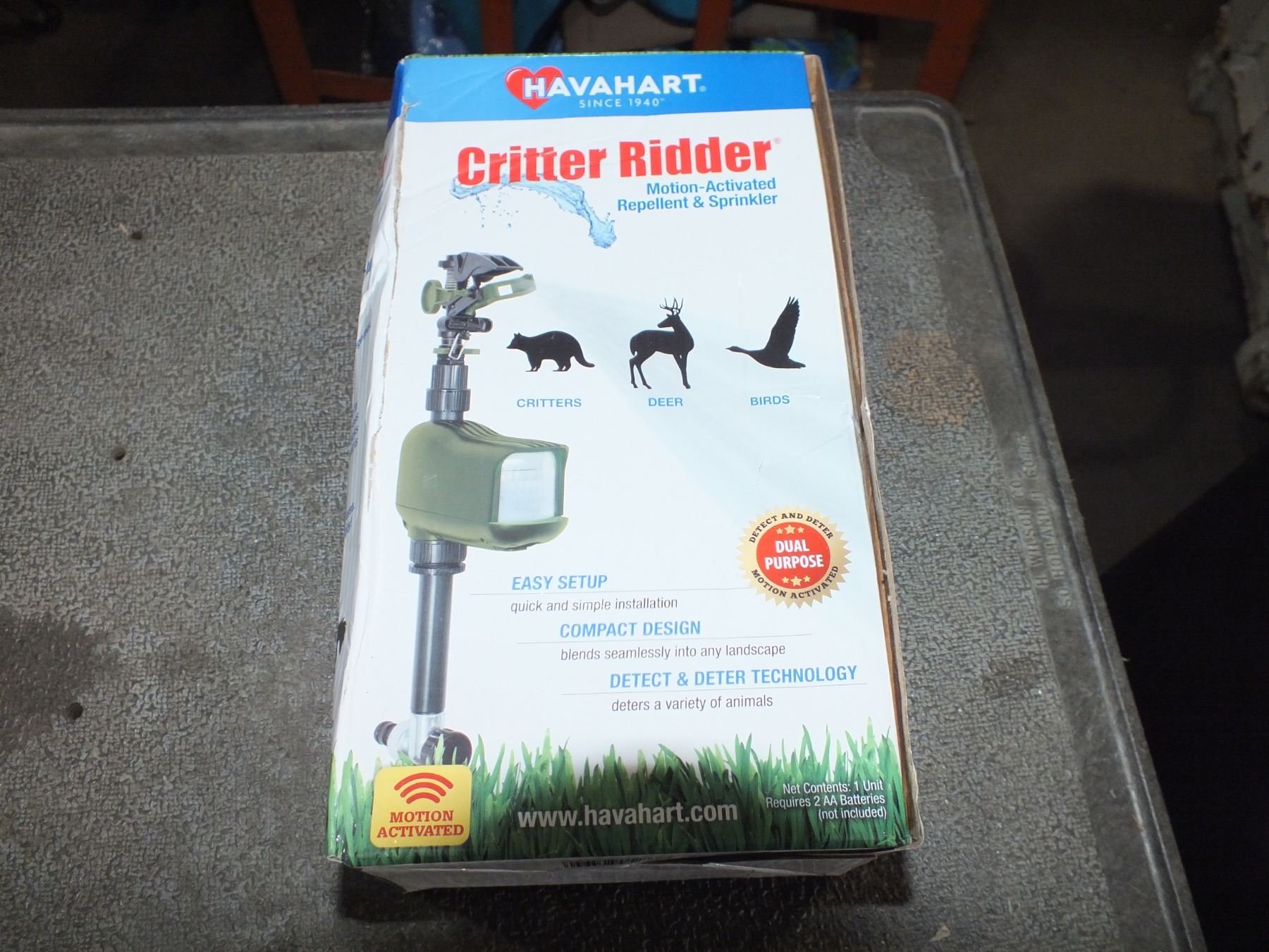 Critter Ridder Motion Activated Sprinkler
