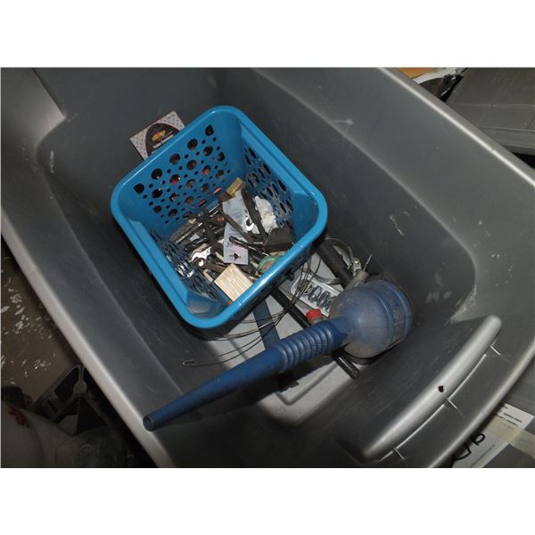 Tub Of Small Hand Tools / Bits