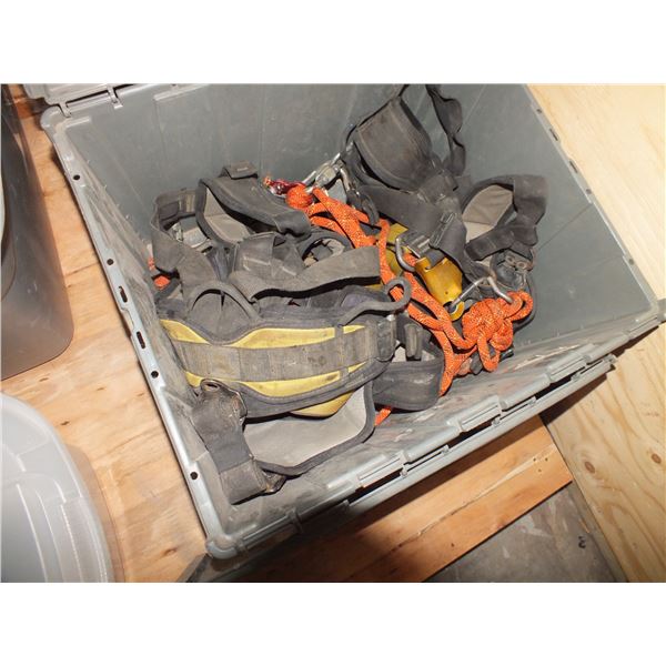 Tub Of Fall Arrest Equipment