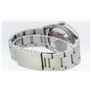 Image 4 : Rolex Mens Stainless Red String 18K White Gold Ruby Beadset With Oyster Band