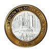 Image 1 : .999 Silver Binion's Las Vegas, Nevada $10 Casino Limited Edition Gaming Token