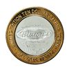 Image 2 : .999 Silver Binion's Las Vegas, Nevada $10 Casino Limited Edition Gaming Token