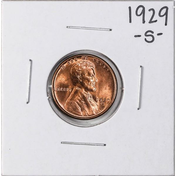 1929-S Lincoln Wheat Cent Coin