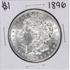 Image 1 : 1896 $1 Morgan Silver Dollar Coin