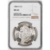Image 1 : 1884-O $1 Morgan Silver Dollar Coin NGC MS63
