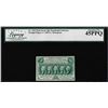 Image 1 : 1862 First Issue Fifty Cents Fractional Currency Note Fr.1312 Legacy Extremely Fine 45PPQ