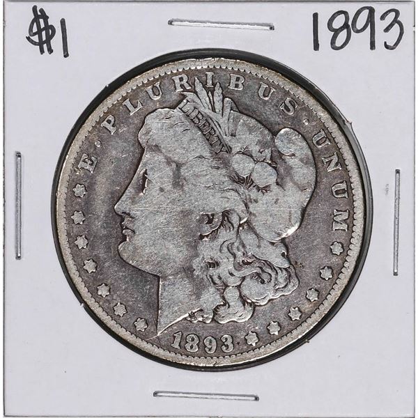 1893 $1 Morgan Silver Dollar Coin