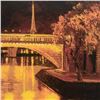 Image 2 : Behrens (1933-2014) "Twilight On The Seine I" Limited Edition Giclee On Canvas