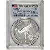 Image 1 : 2022-P $1 Proof Negro Leagues Baseball Silver Dollar Coin PCGS PR70DCAM FDOI