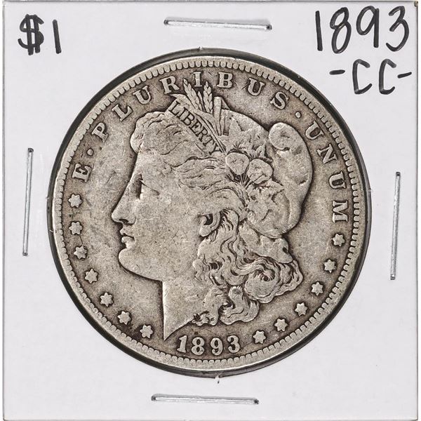 1893-CC $1 Morgan Silver Dollar Coin