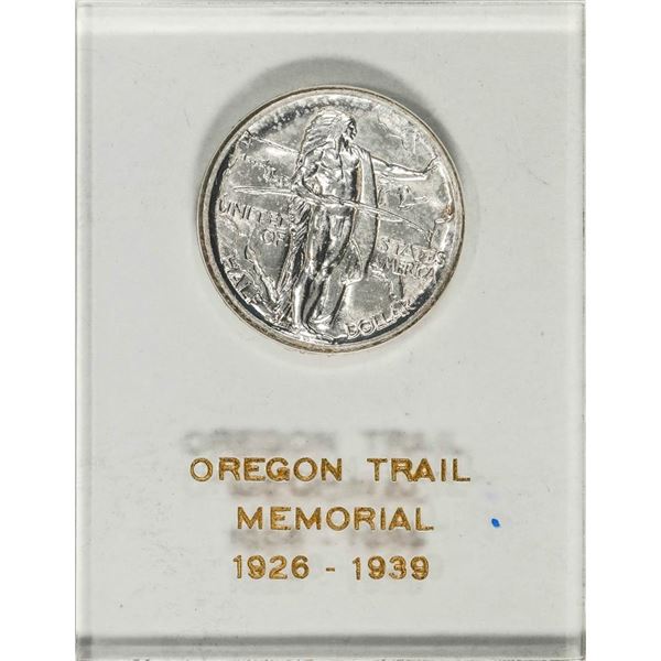 Encapsulated 1926-S Oregon Trail Commemorative Half Dollar Coin