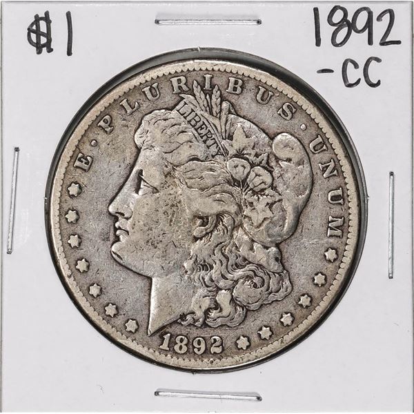 1892-CC $1 Morgan Silver Dollar Coin