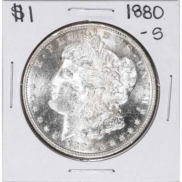 1880-S $1 Morgan Silver Dollar Coin