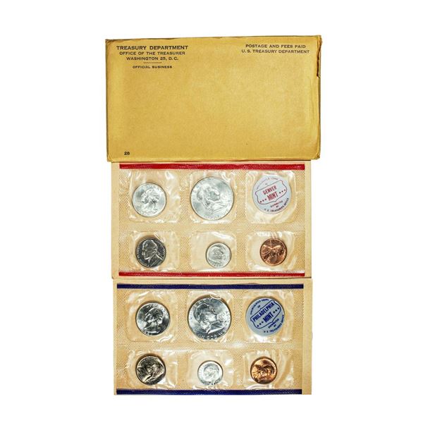 1961 P & D United States Uncirculated Mint Set