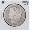 Image 1 : 1882-CC $1 Morgan Silver Dollar Coin