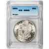 Image 1 : 1921 $1 Morgan Silver Dollar Coin ICG MS65