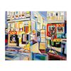 Image 1 : Natalie Rozenbaum "Corner At Bugrashov" Limited Edition Giclee On Canvas