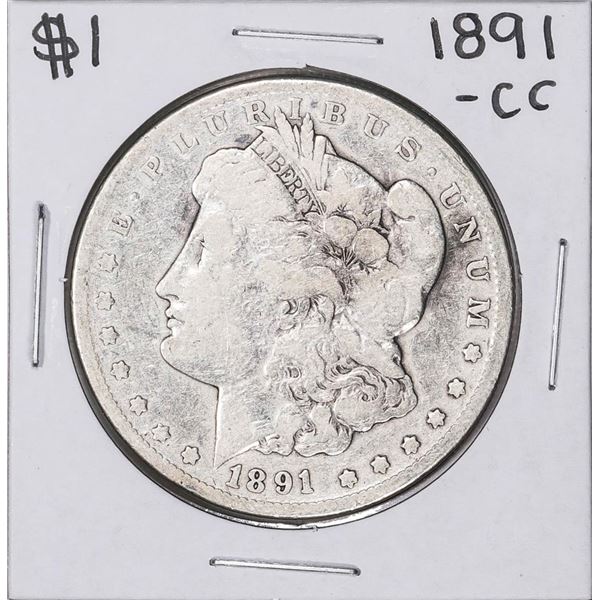 1891-CC $1 Morgan Silver Dollar Coin