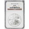 Image 1 : 2007-W $1 Burnished American Silver Eagle Coin NGC MS69