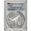 Image 1 : 2022-P $1 Proof Negro Leagues Baseball Silver Dollar Coin PCGS PR70DCAM FDOI