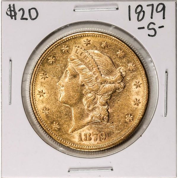 1879-S $20 Liberty Head Double Eagle Gold Coin