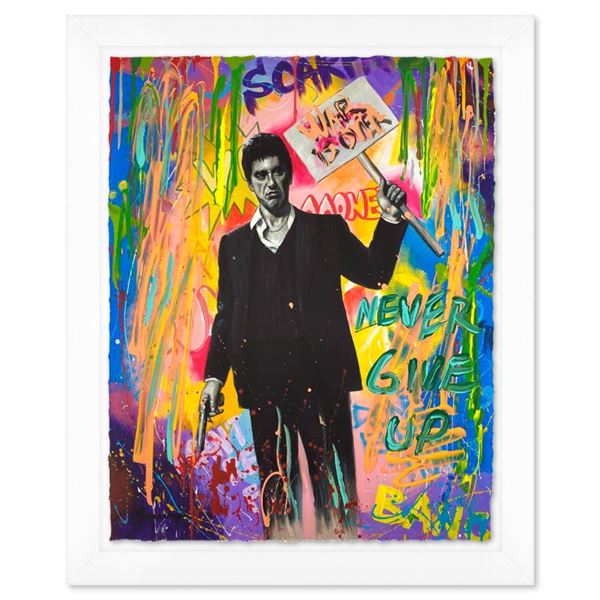 Nastya Rovenskaya "War is Over" Original Mixed Media on Paper