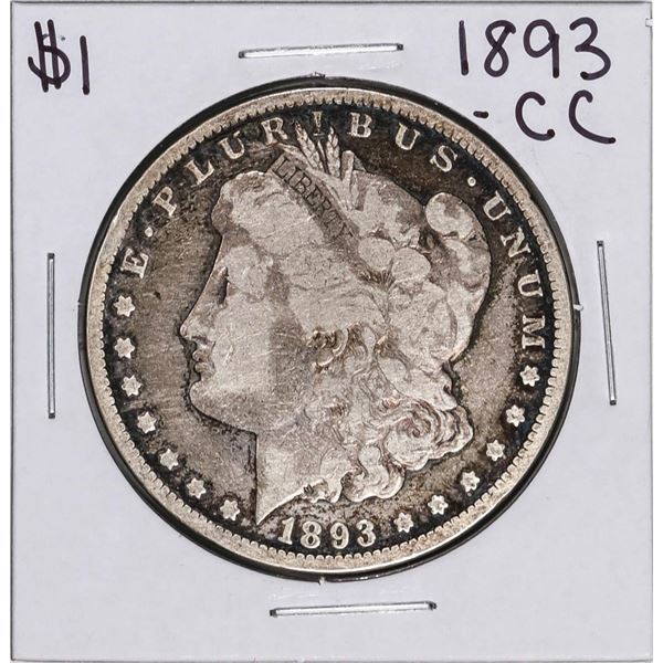 1893-CC $1 Morgan Silver Dollar Coin