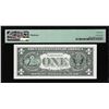 Image 2 : 1969A $1 Federal Reserve Note PMG Choice Uncirculated 64 Dual Courtesy Autograph
