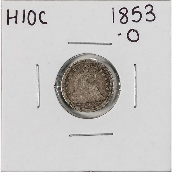1853-O Seated Liberty Half Dime Coin