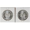 Image 2 : Lot of (2) 2012 $1 American Silver Eagle Coins