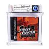 Image 1 : Street Fighter EX2 Plus PS1 Playstation Sealed Video Game WATA 9.6/A+