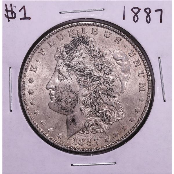 1887 $1 Morgan Silver Dollar Coin