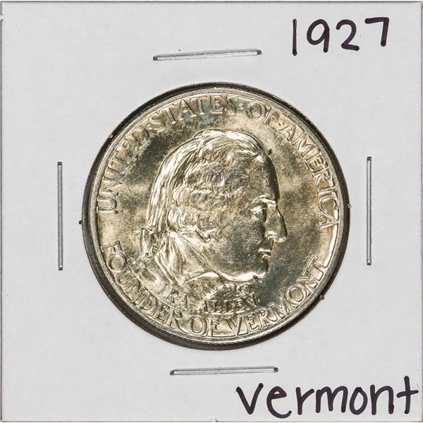 1927 Vermont Commemorative Half Dollar Coin