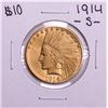 Image 1 : 1914-S $10 Indian Head Eagle Gold Coin
