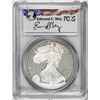 Image 1 : 2012-W $1 Proof American Silver Eagle Coin PCGS PR69DCAM Edmund Moy Signature
