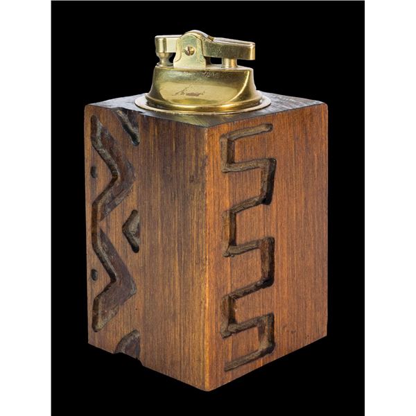 OA MODERNIST TROPICAL TABLE LIGHTER SHOWROOM SAMPLE.