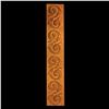 Image 1 : OA FLORAL WALL MOLDING PATTERN SAMPLE.