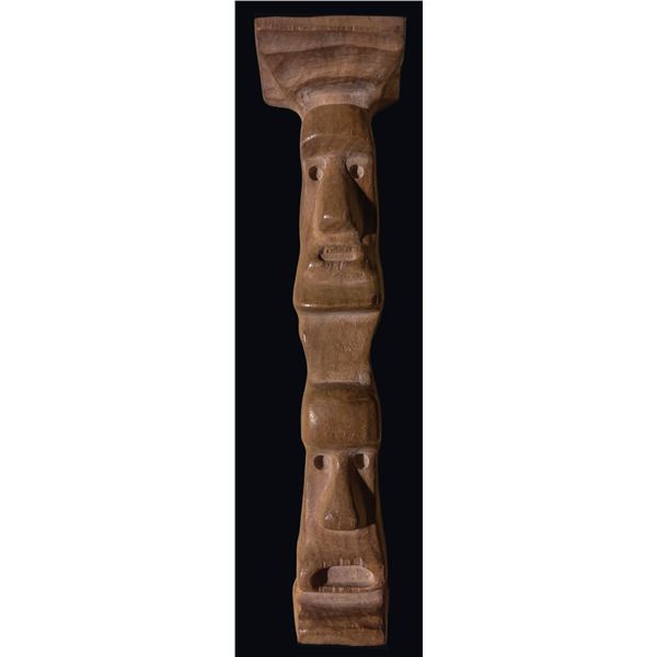 EARLY SCHMALTZ & VAN OOSTING TIKI "MANA" SURF CHARMS DOUBLE MASTER PATTERN.