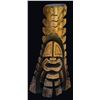 Image 1 : CARVED OCEANIC ARTS POLYNESIAN GOD FIGURAL PALM FROND.