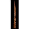 Image 1 : MARQUESAS ISLAND FIGURAL SPEAR/LANCE SECTION.