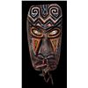 Image 1 : FANCIFULLY INTERPRETIVE LEROY SCHMALTZ NATIVE MASK CARVING.