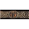 Image 2 : LONG PAPUA NEW GUINEA MASK POLE ( HALF POLE FOR WALL HANGING AS TRIM).