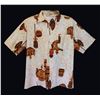 Image 1 : MOD ROYAL KING KAMEHAMEHA MEN'S HAWAIIAN LANAI SHIRT.